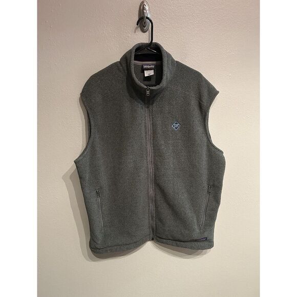 Patagonia Mens XXL Synchilla Vest Gray Fleece - Picture 1 of 8